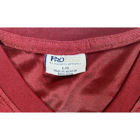 Arkansas Razorbacks #7 Football Jersey Red Adult L Mesh NCAA Team Apparel - Picture 3 of 3